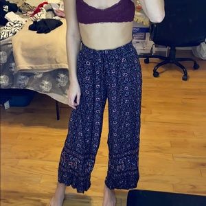 Wide leg pants